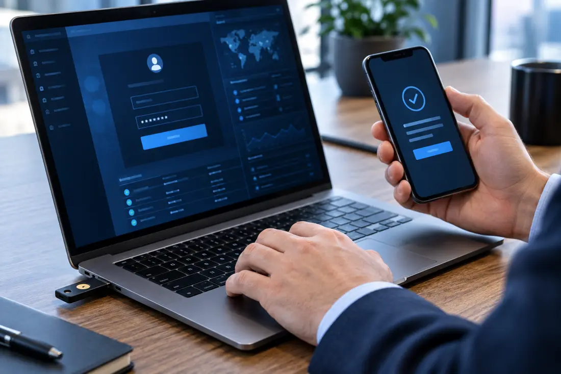 Secure business account sign-in